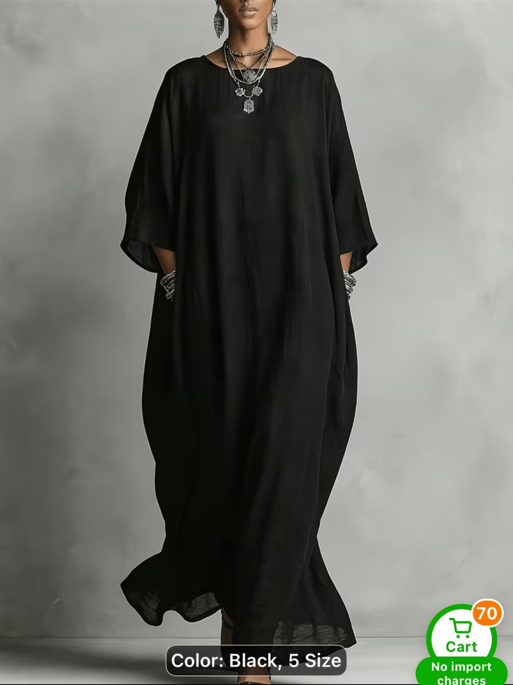 Trendy boutique Black Maxi Dress